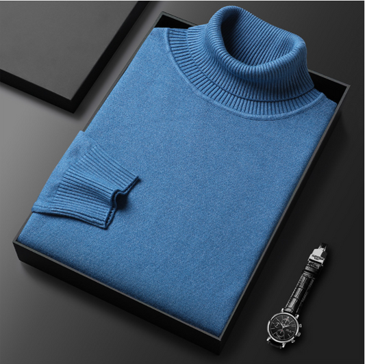 Klemens - Luxus-Linie: Herren Rollkragenpullover