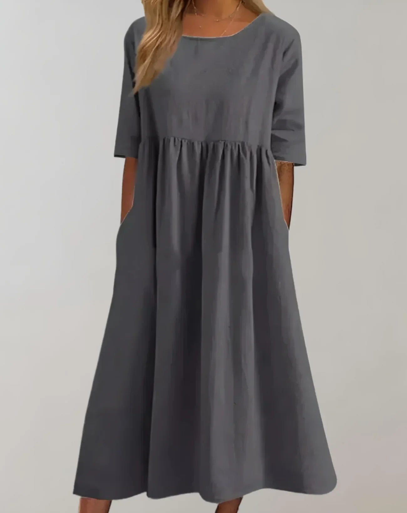 Brisa – Lockeres Baumwollkleid