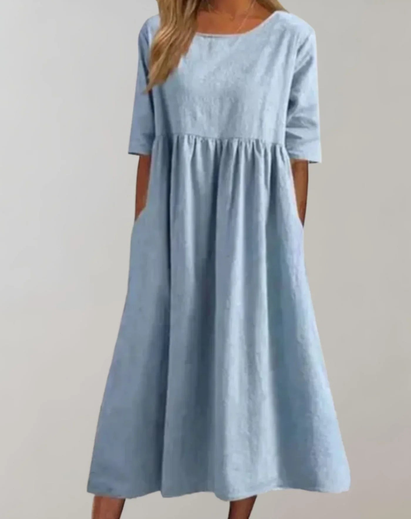 Brisa – Lockeres Baumwollkleid