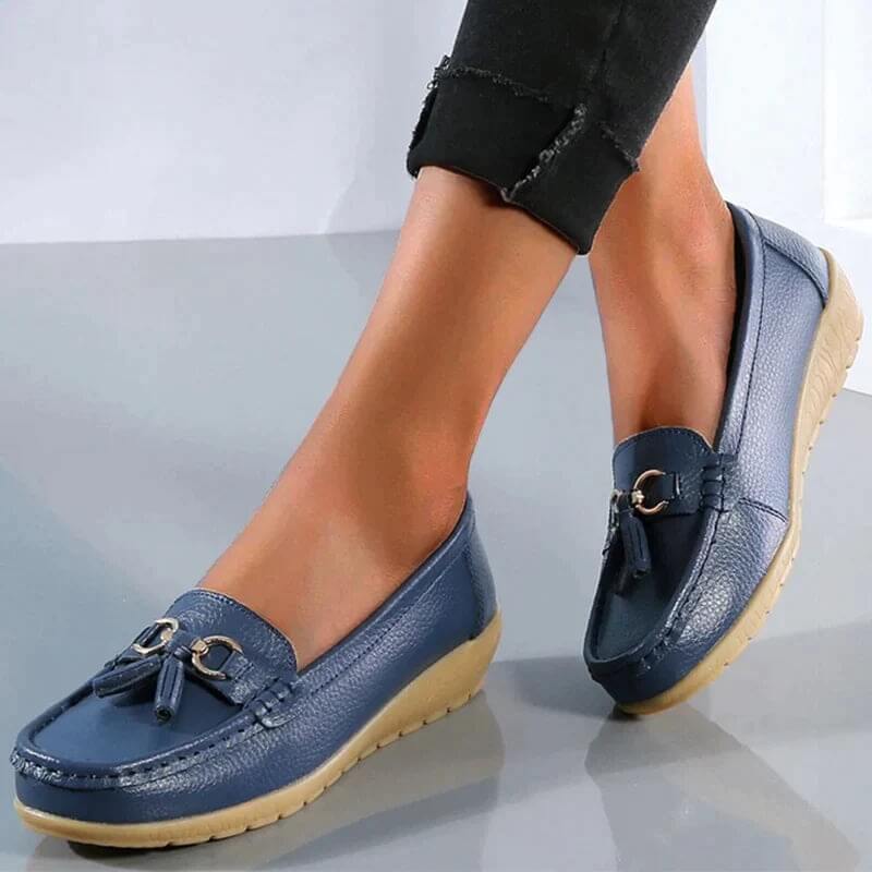 Amy - Orthopädische Leder-Loafer