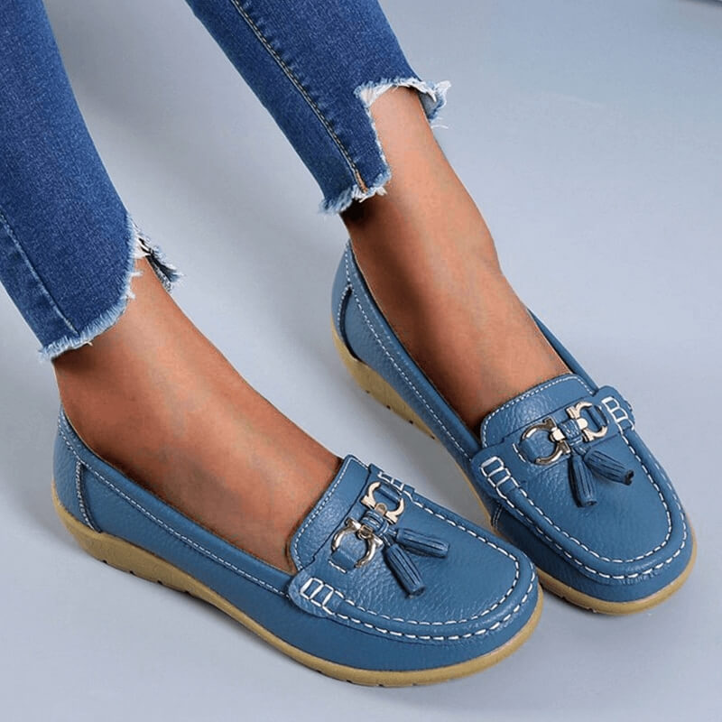 Amy - Orthopädische Leder-Loafer