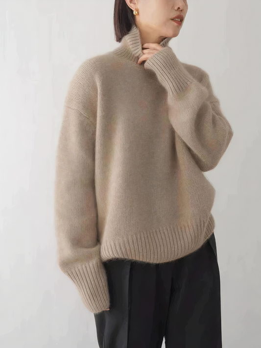 Kaschmir style rollkragenpullover - sonja