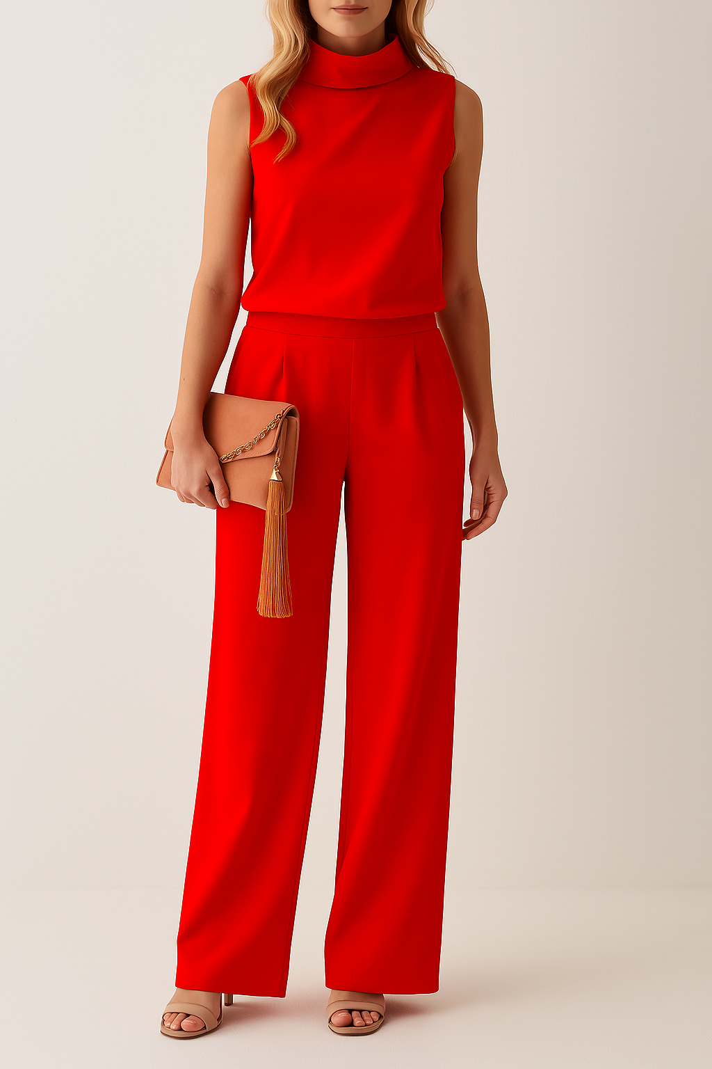 Luftiger Damen Sommer Overall Ärmellos Set: Leichtes Design für heiße Tage