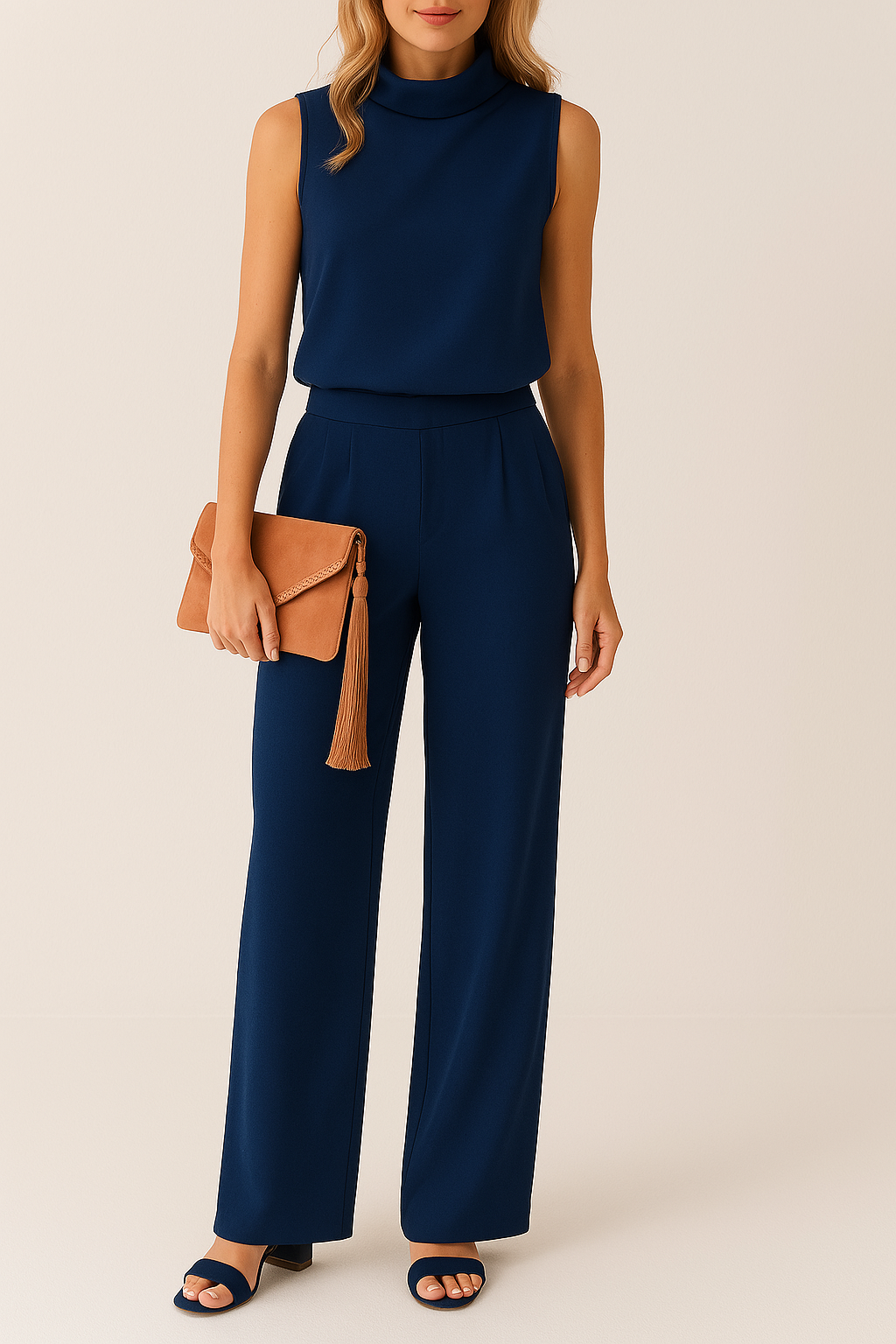 Luftiger Damen Sommer Overall Ärmellos Set: Leichtes Design für heiße Tage