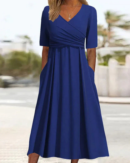 Celeste -  Modisches Crossover-Kleid