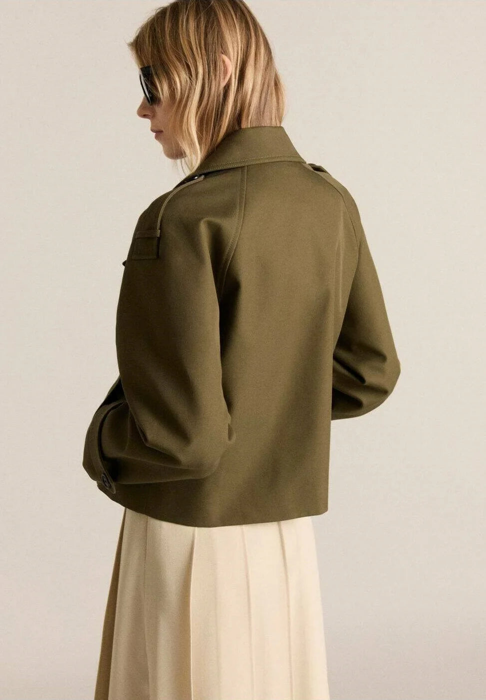 FLEUR - Sommerjacke - khaki