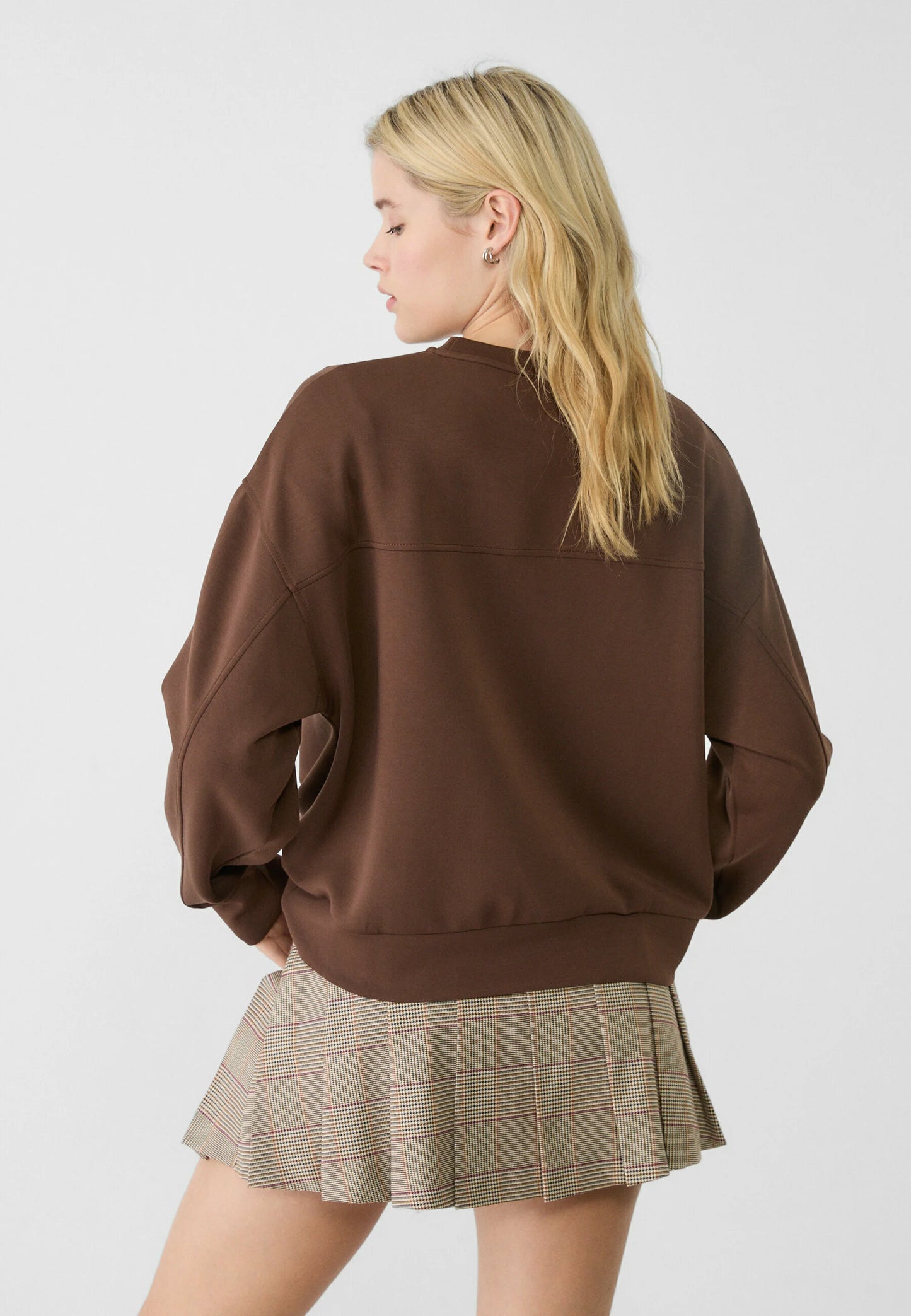 ELENA - Sweatshirt - Dunkelbraun